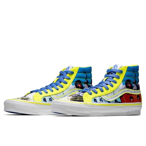 Vans Vault X Sarah Andelman Sk8-Hi - Safety Yellow Womens 6.5 - Picture 1 of 5